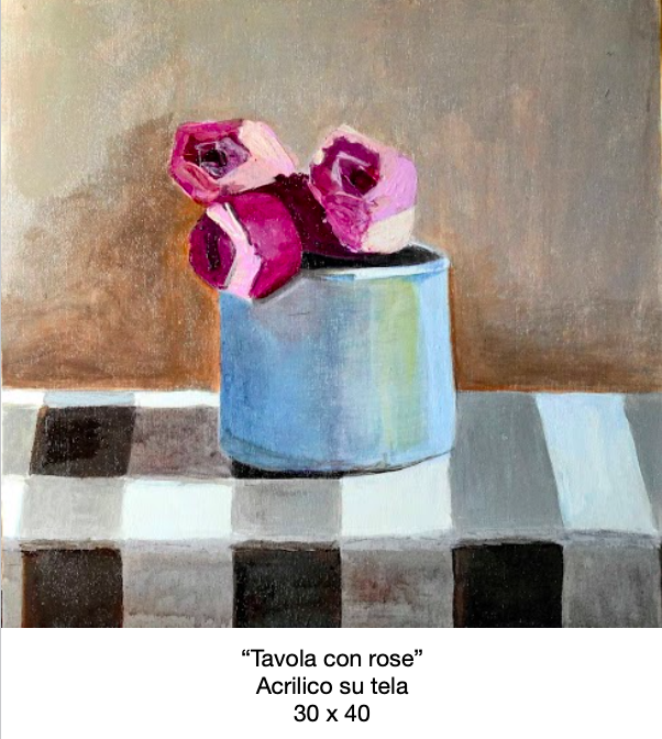 Tavola-con-rose-acrilico-su-tela-30x40